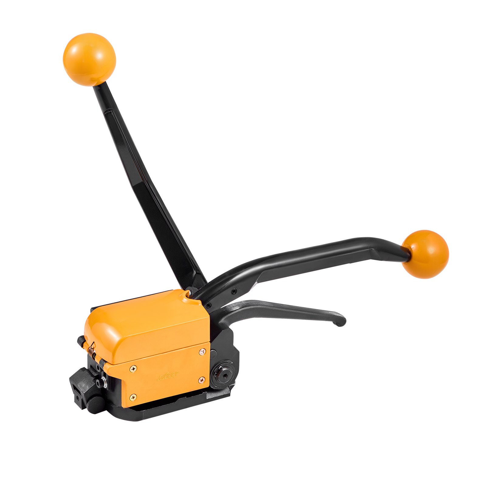 VEVOR Banding Strapping Kit, Heavy Duty A3 Steel Banding Sealer Tool with Adjustable Width, Manual Metal Pallet Packaging Strapping Kit for Warehouse, Transportation, Industrial Bundling, Home Use