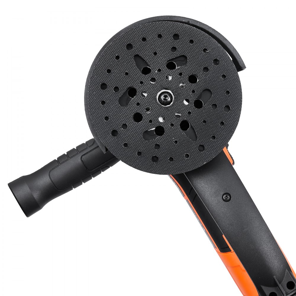 VEVOR Random Orbital Sander, 6-Inch DA & GA Dual Action Orbital Sander, 850W 7400PRM 6 Variable Speed Electric Palm Sander with 10PCS Sandpapers, Dust Connector for Woodworking Detailing Sanding