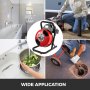 50ft x 1/2" Electric Drain Cleaner 250W Rigid Plumbing Sewerage Pipe Machine