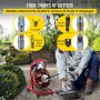 VEVOR Electric Drain Auger, 50' x 3/8", 250W Sewer Snake Machine Fit 2''- 4'' Pipes, Hair Clog Remover for Bathroom Shower Pipe Drain, Bathtub Hair Clogs, Kitchen Sink Drain Cleaning