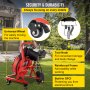 VEVOR Electric Drain Auger, 50' x 3/8", 250W Sewer Snake Machine Fit 2''- 4'' Pipes, Hair Clog Remover for Bathroom Shower Pipe Drain, Bathtub Hair Clogs, Kitchen Sink Drain Cleaning