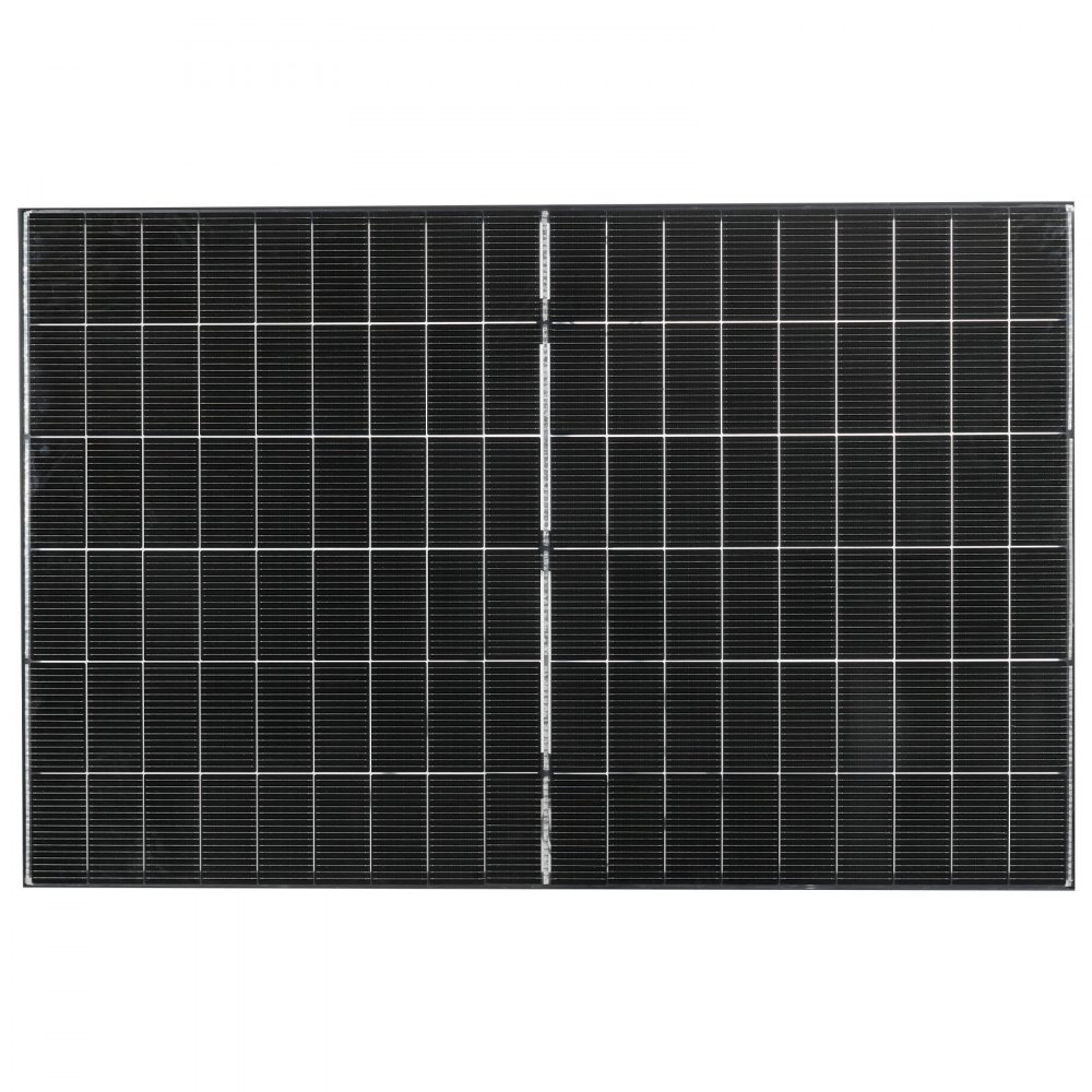 VEVOR 2PCS 400W Bifacial Solar Panels, 16BB N-Type Monocrystalline PV Module 24% Efficiency, IP65 Waterproof Solar Panel with MC4 Output & Aluminum Frame for Car Boat RV Flat Rooftop Off-Grid