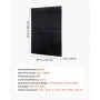 VEVOR 2PCS 400W Monocrystalline Solar Panels, 23% High-Efficiency Mono PV Module with Stable MC4 Output & Aluminum Frame, IP65 Waterproof Solar Panel for Car Boat RV Flat Rooftop Off-Grid Applications