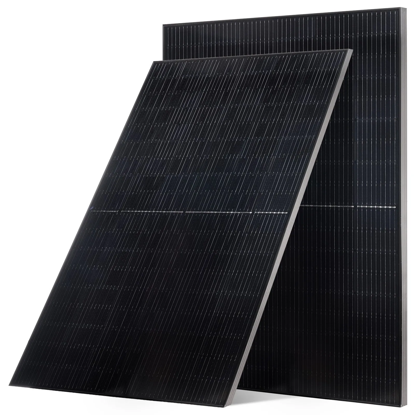 VEVOR 2PCS 400W Monocrystalline Solar Panels, 23% High-Efficiency Mono PV Module with Stable MC4 Output & Aluminum Frame, IP65 Waterproof Solar Panel for Car Boat RV Flat Rooftop Off-Grid Applications