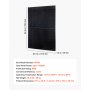 VEVOR 2PCS 400W Monocrystalline Solar Panels, 23% High-Efficiency Mono PV Module with Stable MC4 Output & Aluminum Frame, IP65 Waterproof Solar Panel for Car Boat RV Flat Rooftop Off-Grid Applications