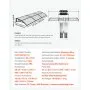 VEVOR Awnings for Door Entrance, 965 x 2957 mm, Exterior Front Door Window Awnings with Drainage & ABS Bracket, Rain Snow Sun Protection, Overhang Polycarbonate Door Canopy for Porch Patio, Clear