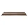 VEVOR Awnings for Door Entrance, 39 x 59 in, Exterior Front Door Window Awnings with Drainage & Metal Bracket, Rain Snow Sun Protection, Overhang Polycarbonate Door Canopy for Porch Patio, Brown