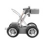 VEVOR Sewer Pipe Inspection Robot, 394FT/120m Pipeline Detection Crawling Robot with 2MP Front/Rear Camera & Touchscreen Tablet, IP68 Plumbing Camera with Lights & Distance Counter for Industrial Pipe