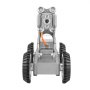 VEVOR Sewer Pipe Inspection Robot, 394FT/120m Pipeline Detection Crawling Robot with 2MP Front/Rear Camera & Touchscreen Tablet, IP68 Plumbing Camera with Lights & Distance Counter for Industrial Pipe