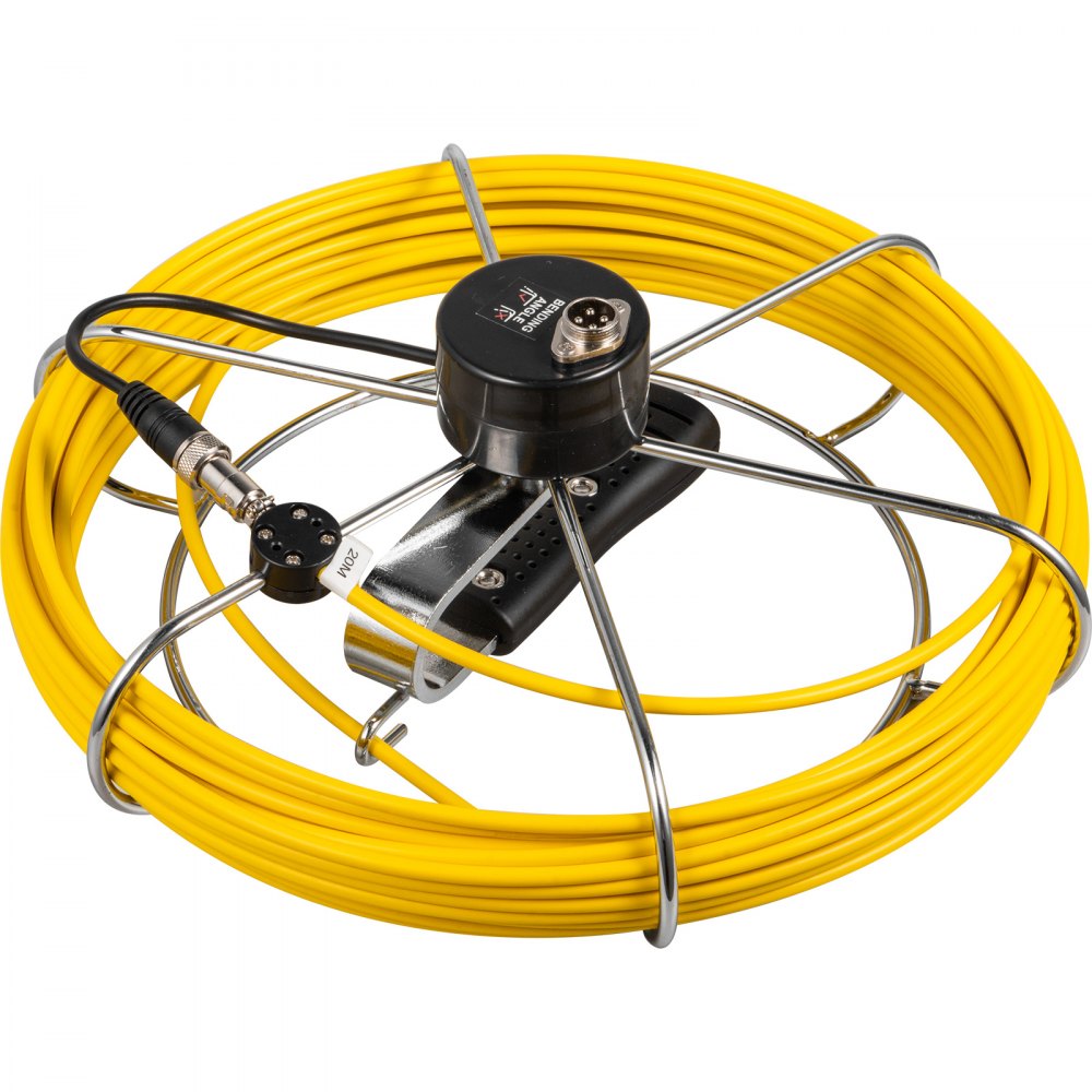 Cámara de inspección de tuberías de 20 m Cable de inspección Cable de drenaje Tubería de alcantarillado