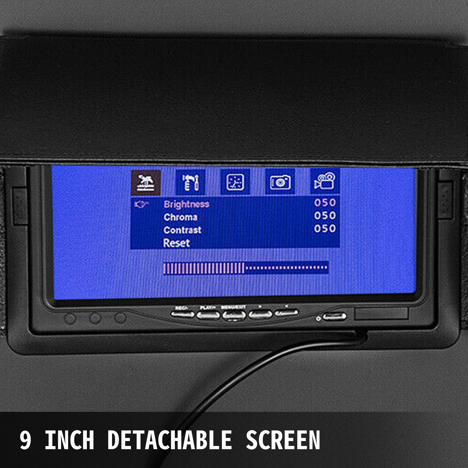 30m Sewer Waterproof Camera 9"Lcd Drain Pipe Pipeline Inspection System With Dvr