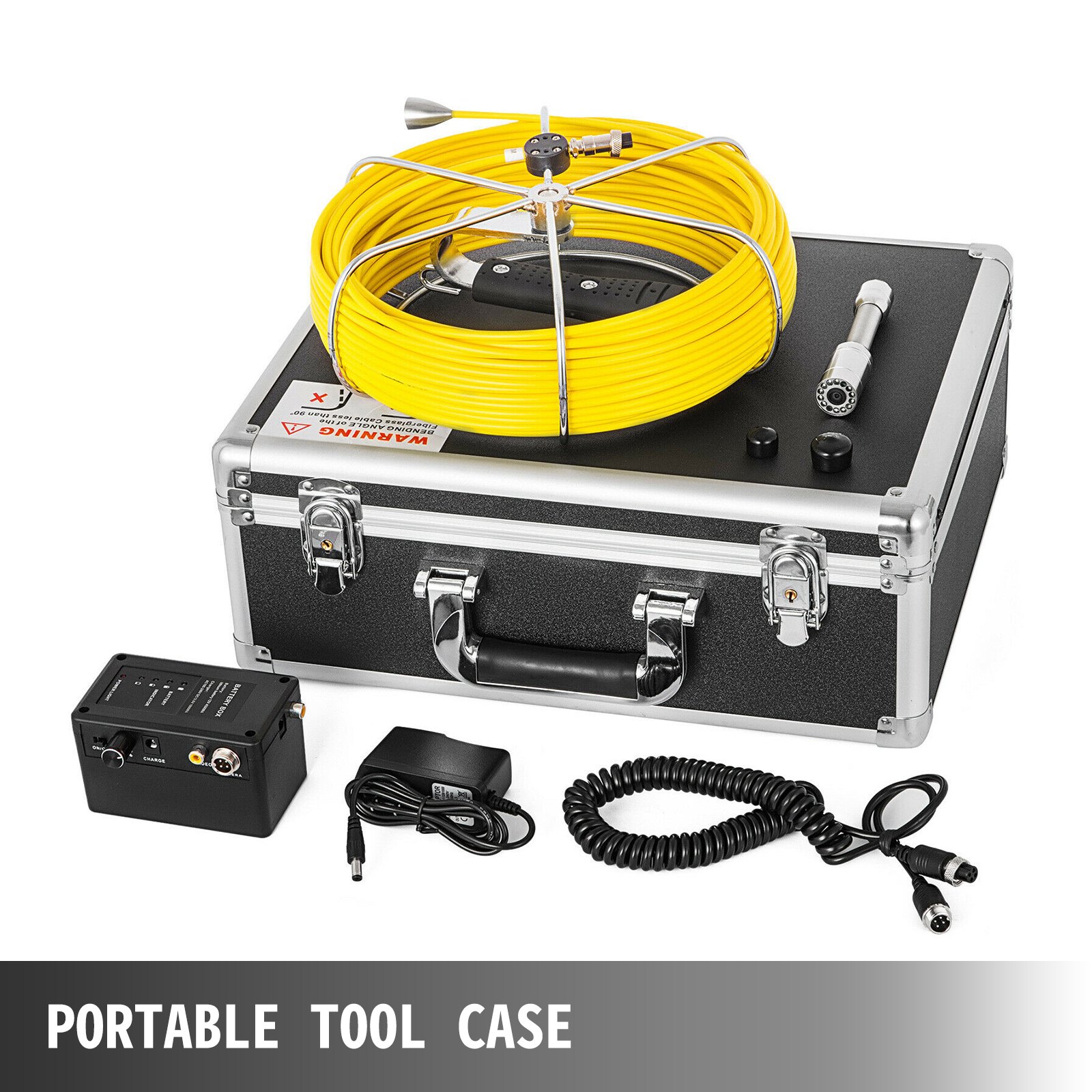 30m Sewer Waterproof Camera 9"Lcd Drain Pipe Pipeline Inspection System With Dvr