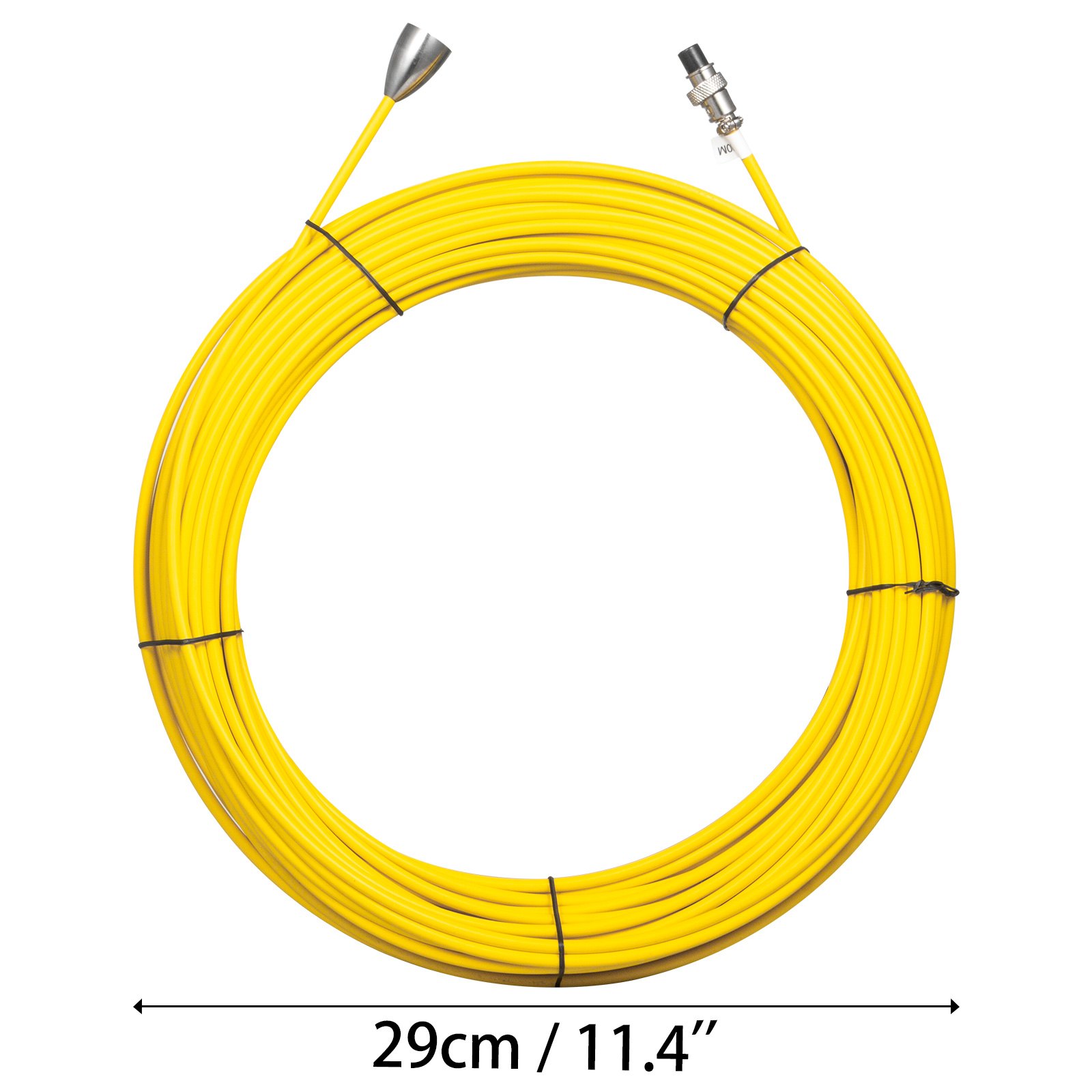 30M Length Pipe Inspection Camera Cable Sewer Drain Pipeline Wire Cord