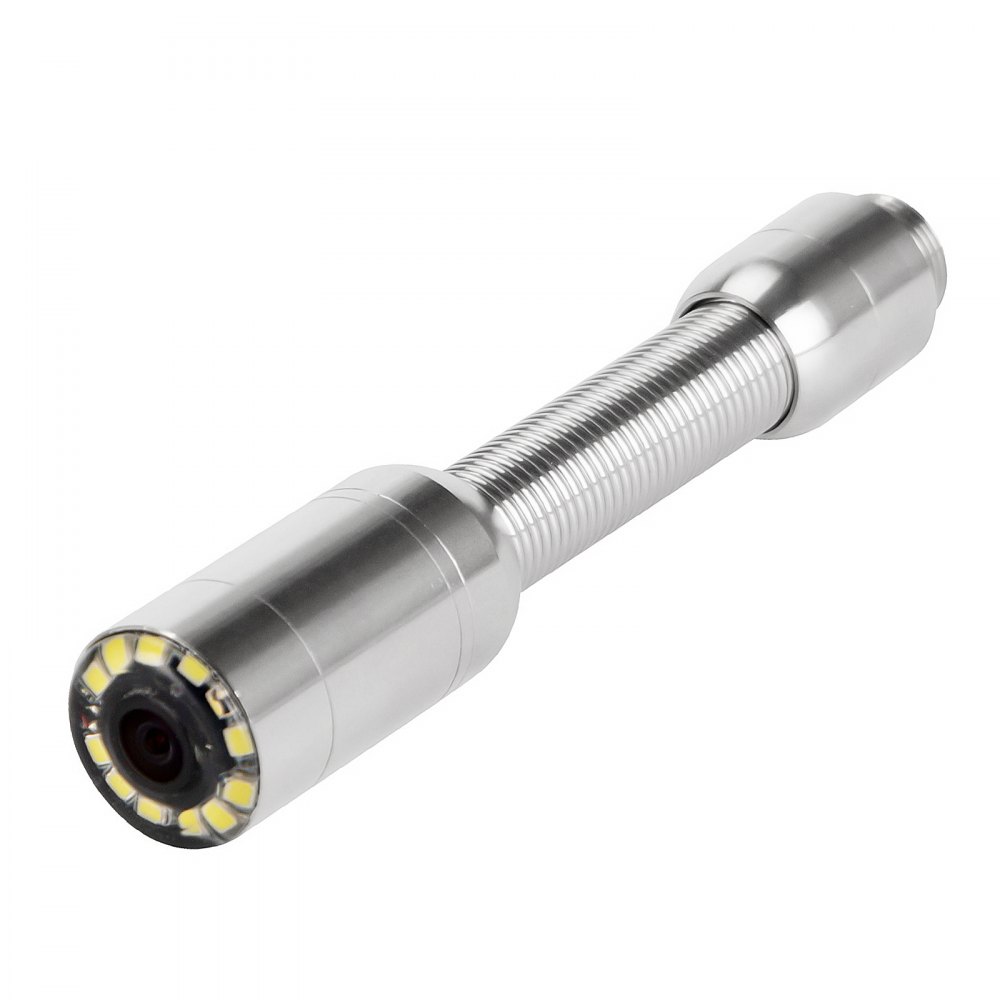 VEVOR Sewer Inspection, 50M Cable Video Camera Monitor, 7" LCD Pipeline Inspection Camera, Waterproof Drain Camera, TFT Industrial Endoscope, 12 LEDs Sewer Camera, Portable Pipe Inspection Camera