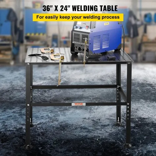 Keevituslaud 914 x 610 mm, kandevõime 363 kg — pilt 2