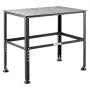 VEVOR Welding Table 36" x 24", 800LBS Capacity Welding Workbench Table, Heavy-Duty Work Bench with 0.63" Fixture Holes and Non-slip Foot Pads for Welding Assembly Repair Works