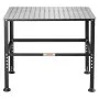 VEVOR Welding Table 36" x 24", 800LBS Capacity Welding Workbench Table, Heavy-Duty Work Bench with 0.63" Fixture Holes and Non-slip Foot Pads for Welding Assembly Repair Works
