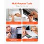 12-Piece Magnetic Screwdriver Set 5 Phillips 5 Flat Head Tips Magnetizer Tool