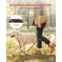 Rope Dog Leash Heavy Duty Padded Handle Leash 6 ft for Medium Large Dogs