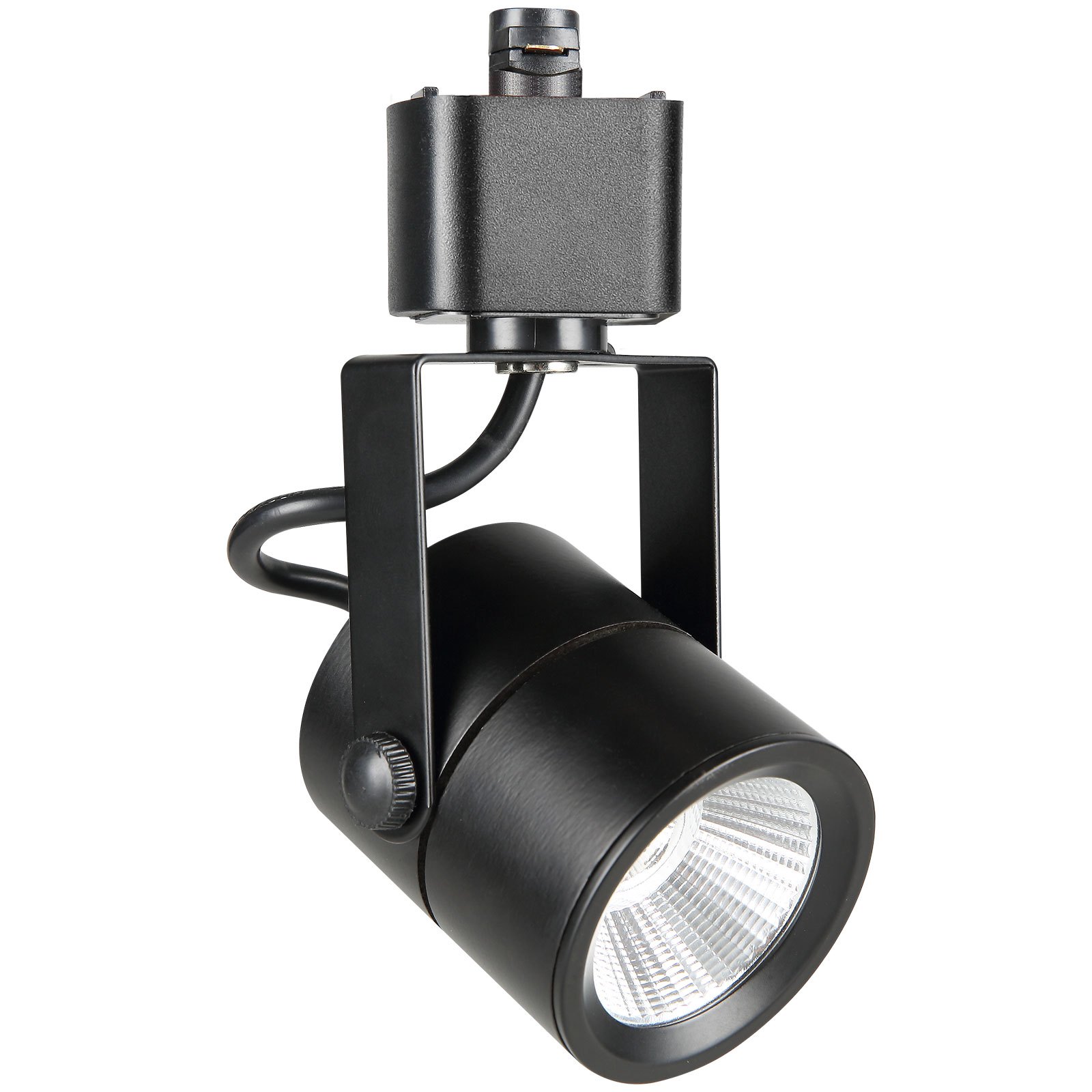 VEVOR LED Track Lighting Heads, 6.5W 3000K 470lm Warm White, Dimmable H Type Track Light Head, CRI85+ True Color Rendering Adjustable Tilt Angle Track Lighting Fixture for Accent Retail, 12 Pack Black