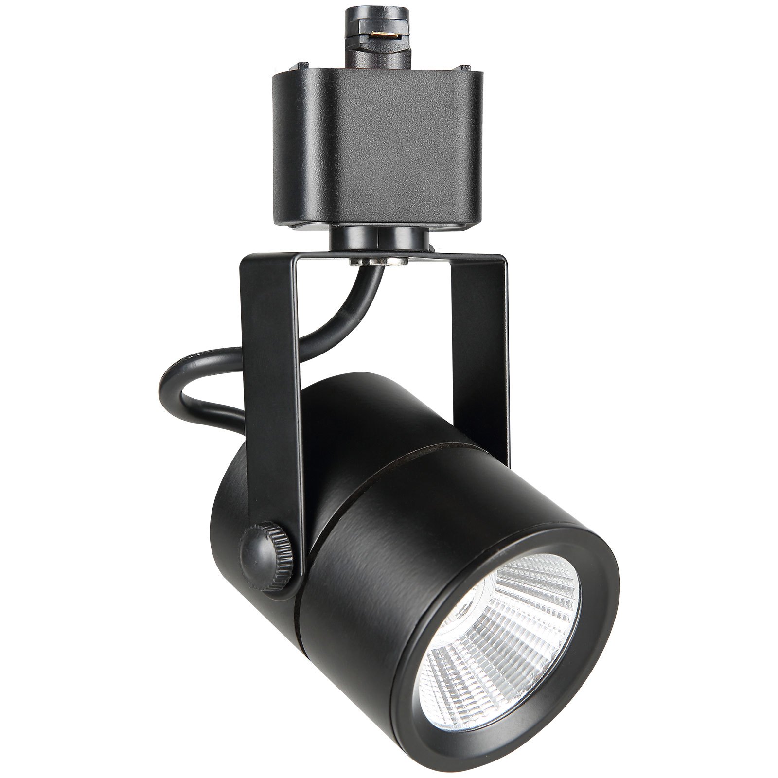 VEVOR LED Track Lighting Heads, 6.5W 3000K 470lm Warm White, Dimmable H Type Track Light Head, CRI85+ True Color Rendering Adjustable Tilt Angle Track Lighting Fixture for Accent Retail, 6 Pack, Black