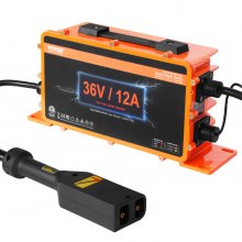 Carregador de bateria inteligente para carrinho de golfe VEVOR 36 volts 12 AMP para EZGO D-Style IP67 ETL