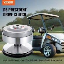 VEVOR Embrague de accionamiento para carrito de golf para Club Car DS 1997-2015 y Precedent 2004-2015, conjunto de embrague de accionamiento primario, reemplazo # 1018329-02/101833902