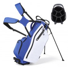 VEVOR Golf Cart Bag, 7 Way Top Divider Organizer, Club Stand Bag with Full-length Divider, Handles, Dual Support Legs, Storage Pockets, Dual Shoulder Straps, Rain Hood, Lightweight for Men and Women