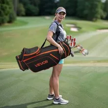 VEVOR 12-Piece Women's Golf Set Right Handed 460CC Driver Irons Putter & Bag