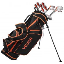 VEVOR 12-Piece Women's Golf Set Right Handed 460CC Driver Irons Putter & Bag