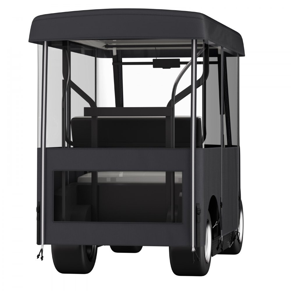VEVOR Golf Cart Enclosure 86'', 4-Person Golf Cart Cover, 4-Sided Fairway Deluxe, 300D Waterproof Driving Enclosure with Transparent Windows, Fit for 4-Seat EZGO, Club Car, Yamaha Carts