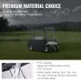 VEVOR Golf Cart Enclosure 86'', 4-Person Golf Cart Cover, 4-Sided Fairway Deluxe, 300D Waterproof Driving Enclosure with Transparent Windows, Fit for EZGO, Club Car, Yamaha Cart