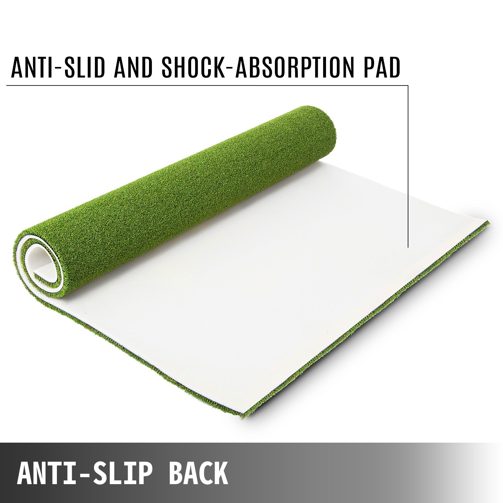 New 4x4Ft Backyard Golf Mat Residential Training Hitting Pad