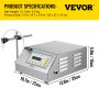 Updated Model  5ML-3500ML GFK-160 LCD Display Digital Control Pump Liquid Filling Machine
