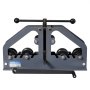 VEVOR Tube Roller Bender, Max 1-1/2" Manual Tube Pipe Roller Bender with 6 Dies, 360° Copper Aluminum Pipe Bending Tool for Square, Round Tube & Flat Bar, Ideal for HVAC Air Conditioning Auto Repair