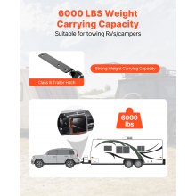 VEVOR Class 3 Trailer Hitch Tow Hitch 2" Receiver for 14-19 Toyota Highlander