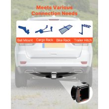 VEVOR Class 3 Trailer Hitch Tow Hitch 2" Receiver for 11-21 Jeep Grand Cherokee