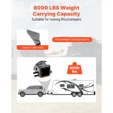 VEVOR Class 3 Trailer Hitch Tow Hitch with 2" Receiver for 2020-2024 Honda RAV4