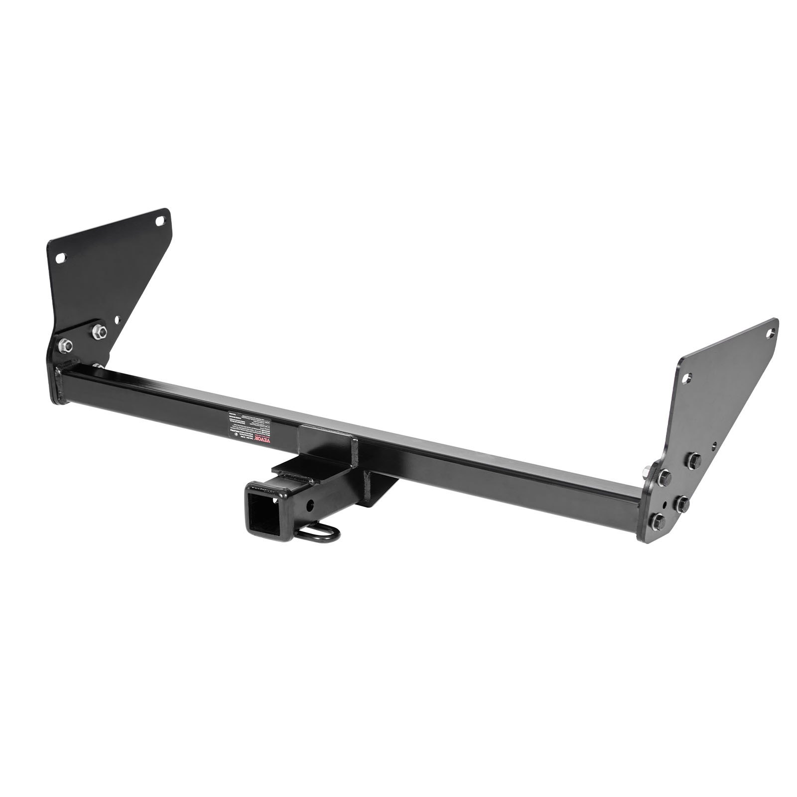 VEVOR Class 3 Trailer Hitch, 2-Inch Receiver, 6000 lbs, Q345B Steel Tube Frame, Compatible with 2020-2024 Toyota RAV4, Multi-Fit Hitch to Receive Ball Mount, Cargo Carrier, Bike Rack, Tow Hook, Black