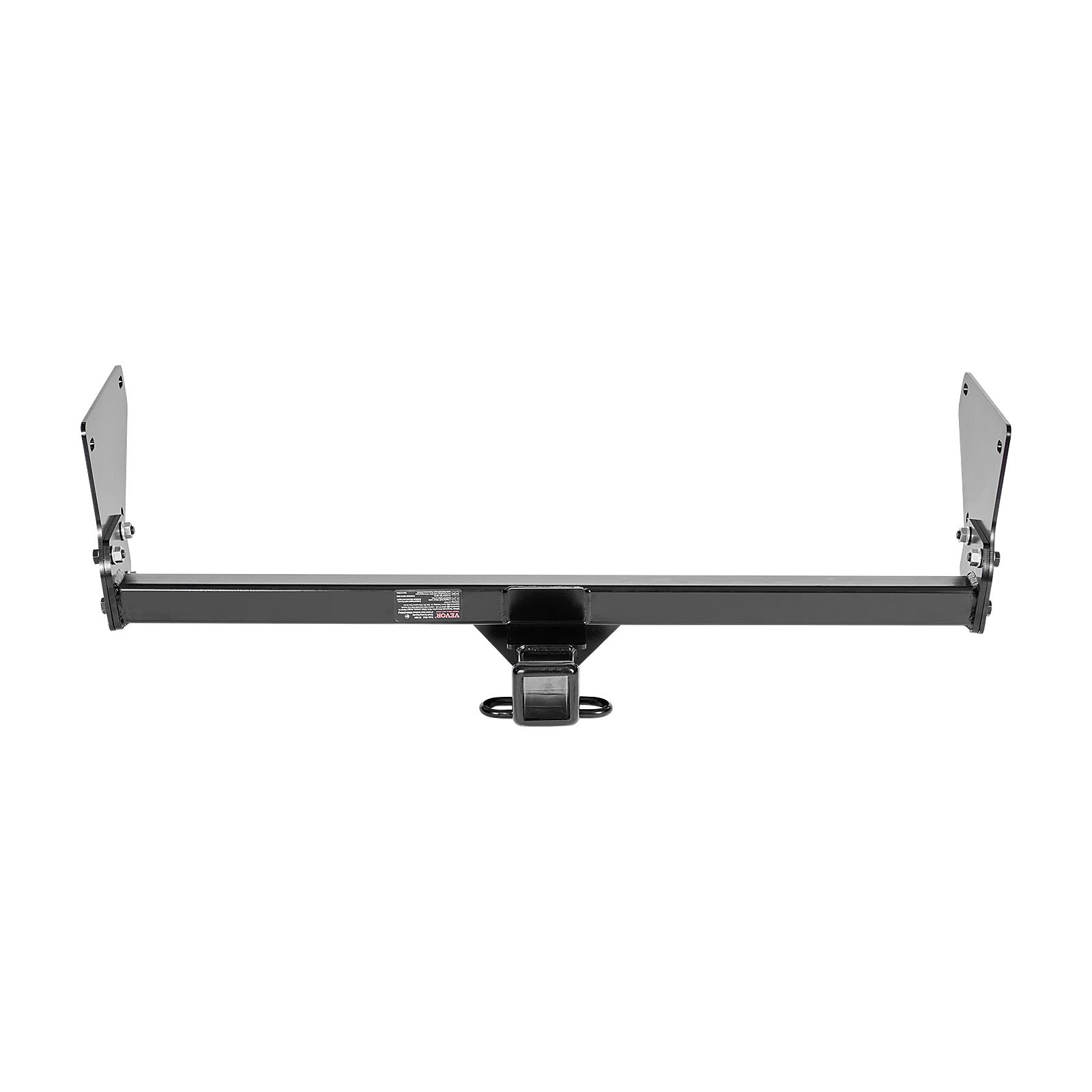 VEVOR Class 3 Trailer Hitch, 2-Inch Receiver, 6000 lbs, Q345B Steel Tube Frame, Compatible with 2020-2024 Toyota RAV4, Multi-Fit Hitch to Receive Ball Mount, Cargo Carrier, Bike Rack, Tow Hook, Black