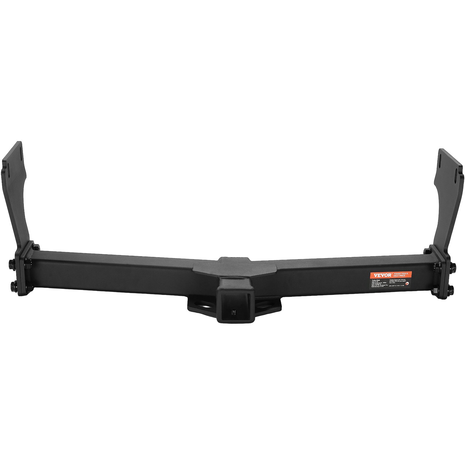 VEVOR Class 3 Trailer Hitch, 2-Inch Receiver, Q455B Steel Tube Frame, Compatible with 2011-2023 Jeep Grand Cherokee, Multi-Fit Hitch to Receive Ball Mount, Cargo Carrier, Bike Rack, Tow Hook, Black