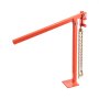 VEVOR 78 cm T Post Puller, Heavy Duty Fence Post Puller with 109.2 cm Lifting Chain, Rust-Resistant Steel, Labor-Saving T-Post Remover Tool for Round Fence Posts, Sign Posts & Tree Stumps