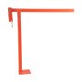 VEVOR 78 cm T Post Puller, Heavy Duty Fence Post Puller with 109.2 cm Lifting Chain, Rust-Resistant Steel, Labor-Saving T-Post Remover Tool for Round Fence Posts, Sign Posts & Tree Stumps