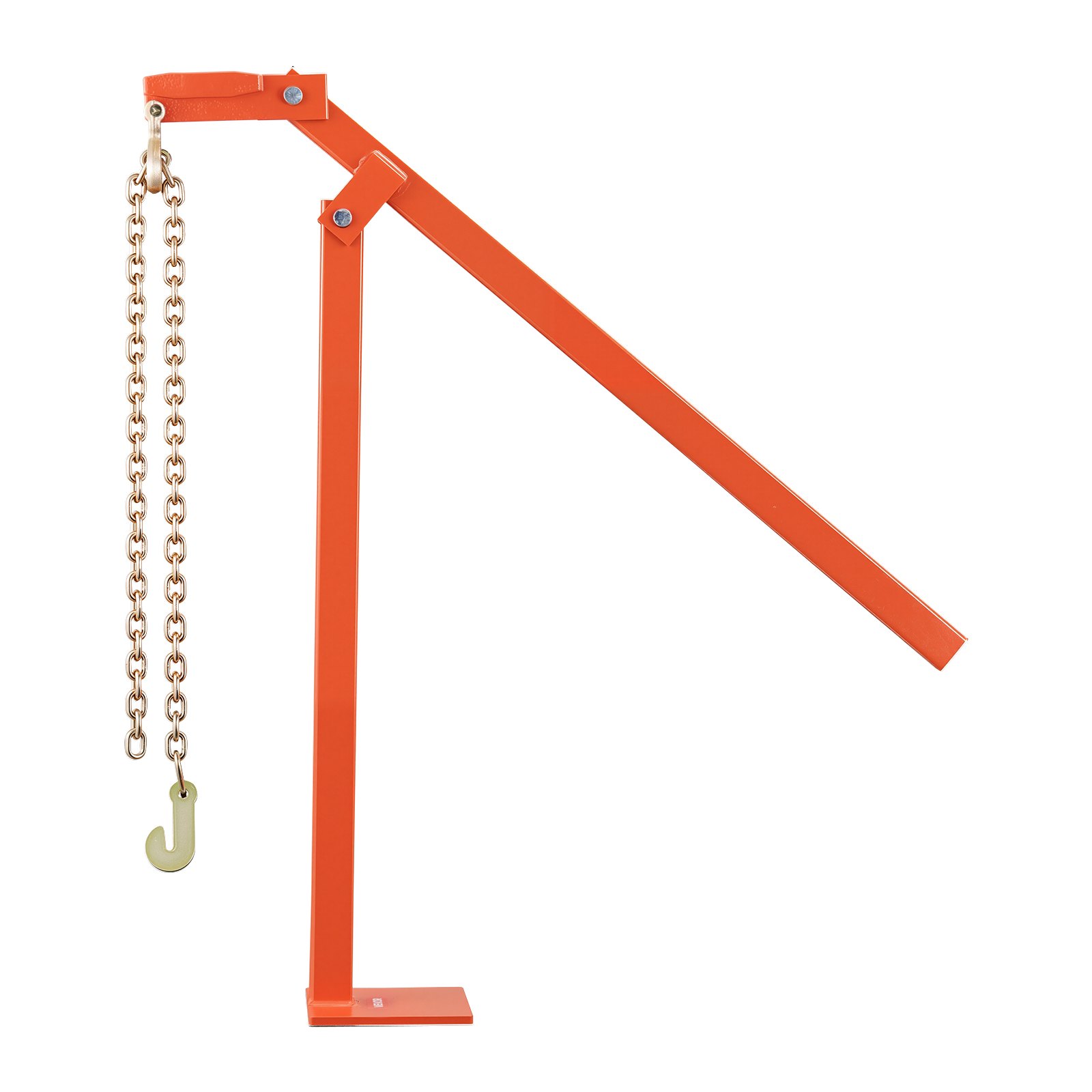 VEVOR 78 cm T Post Puller, Heavy Duty Fence Post Puller with 109.2 cm Lifting Chain, Rust-Resistant Steel, Labor-Saving T-Post Remover Tool for Round Fence Posts, Sign Posts & Tree Stumps