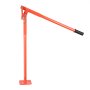 VEVOR 91.4 cm T Post Puller, Heavy Duty Steel Fence Post Puller, 300 kg Load Capacity, Labor-Saving T-Post Remover Tool for Round Fence Posts, Sign Posts & Tree Stumps, Lifting Chain Not Included