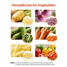 Commercial French Fry Cutter Stainless Steel Vegetable Chopper w/ 3 Blades