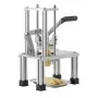 VEVOR French Fry Cutter, Commercial Vegetable Chopper with 4 Replacement Blades, 0.6 cm, 0.9 cm Blade Easy Dicer Chopper, 6-wedge Slicer and 6-wedge Apple Corer, 420J2 Stainless Steel, Restaurant