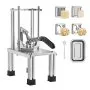 VEVOR French Fry Cutter, Commercial Vegetable Chopper with 4 Replacement Blades, 0.6 cm, 0.9 cm Blade Easy Dicer Chopper, 6-wedge Slicer and 6-wedge Apple Corer, 420J2 Stainless Steel, Restaurant