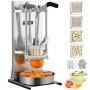VEVOR Commercial French Fry Cutter with 4 Replacement Blades, 0.64 cm and 0.95 cm Blade Easy Dicer Chopper, 6-wedge Slicer and 6-wedge Apple Corer, Lemon Potato Cutter for French Fries with Extended Handle