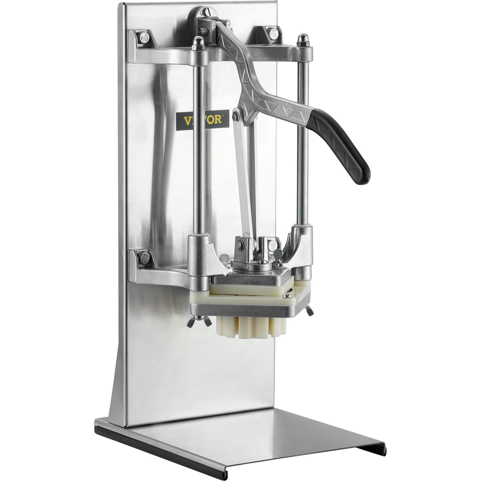 VEVOR Commercial Vegetable Dicer French Fry Cutter with 4 Blades Wedge Slicer